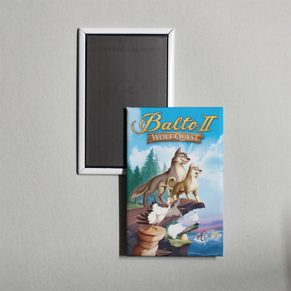Balto Wolf Quest Mini Movie Fridge Magnet