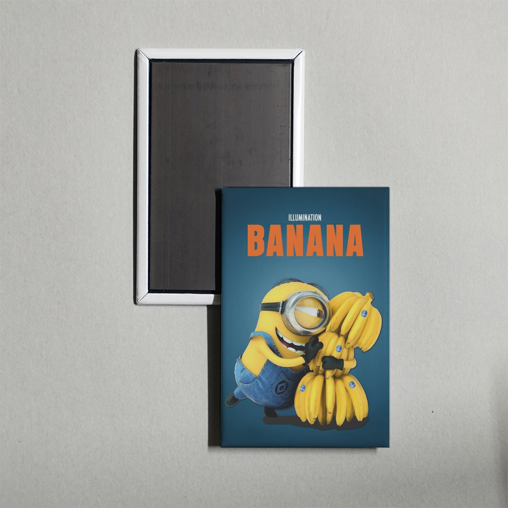 Banana Mini Movie Fridge Magnet