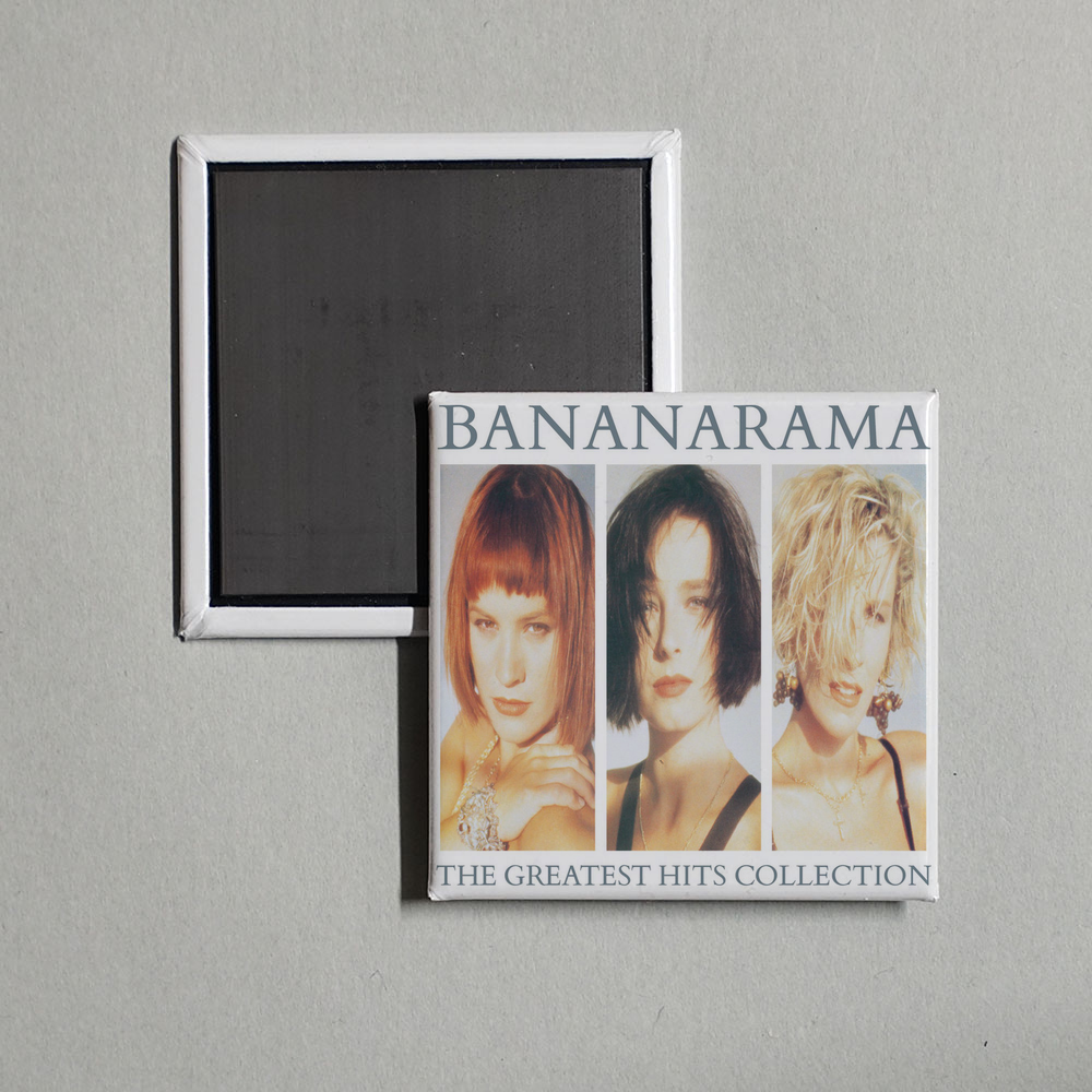 Bananarama - The Greatest Hits Collection (Collector Edition) Album Cover Fridge Magnet