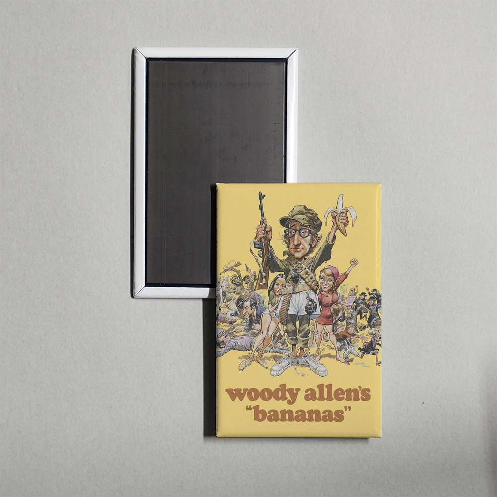 Bananas Mini Movie Fridge Magnet
