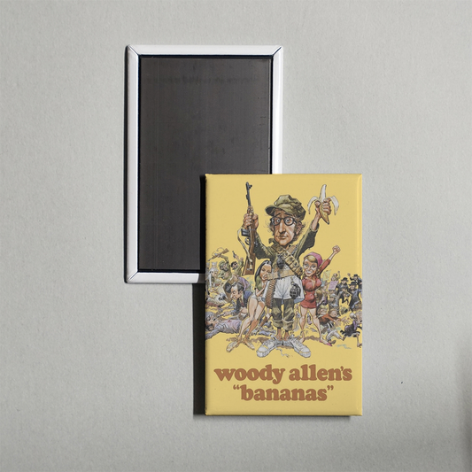 Bananas Mini Movie Fridge Magnet