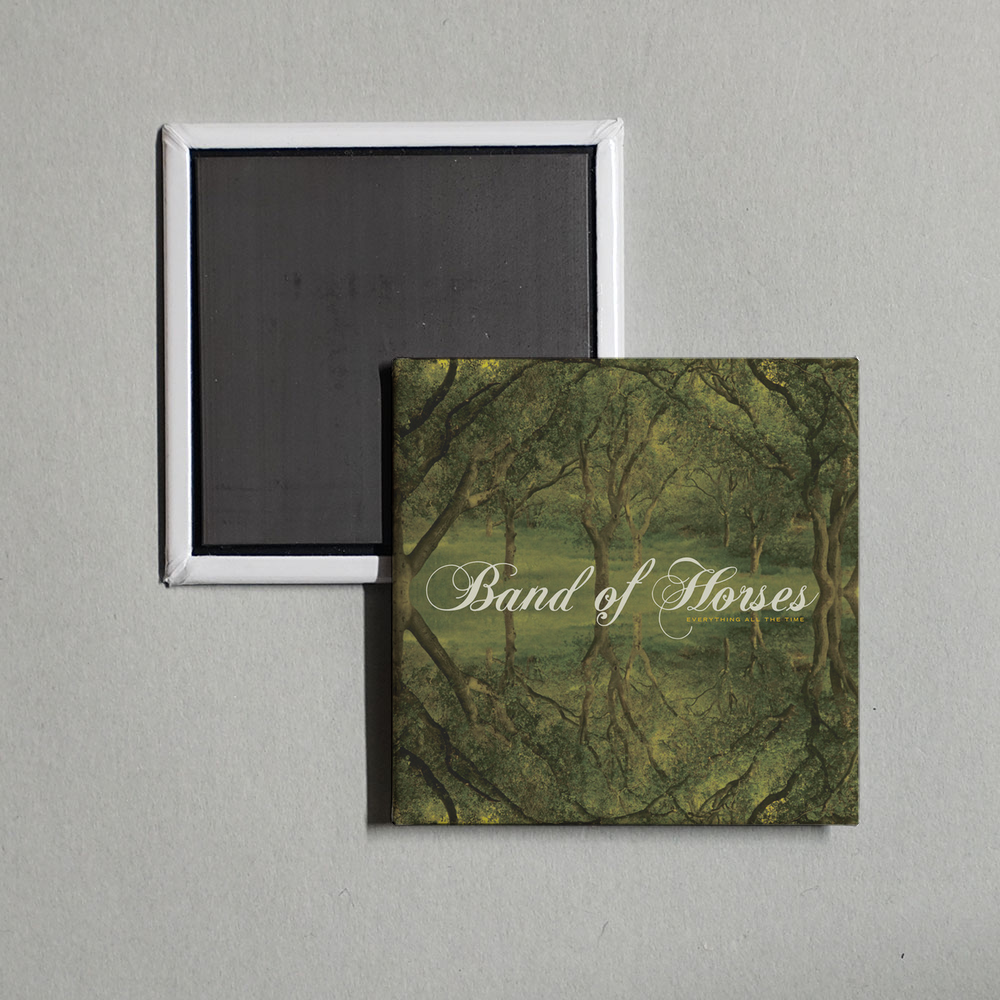Band of Horses - Everything All The Time Album Cover Fridge Magnet