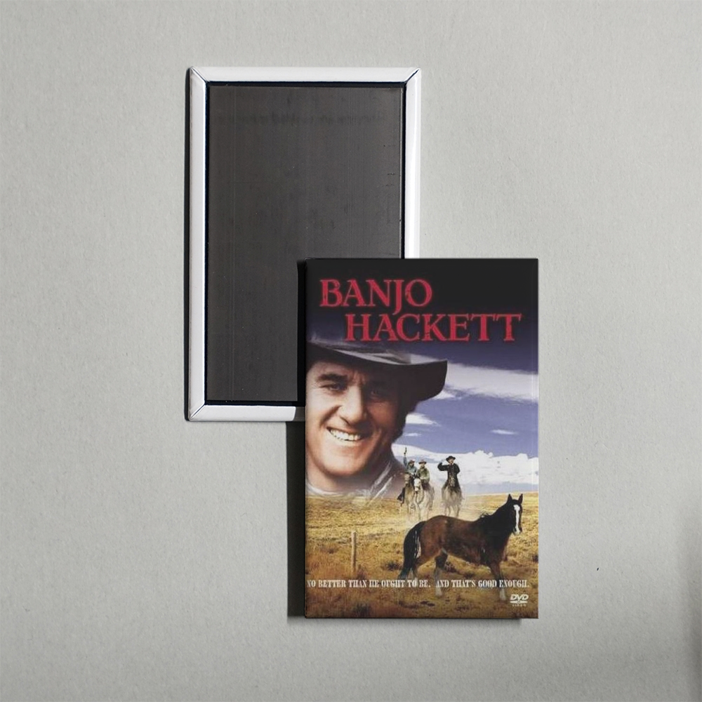 Banjo Hackett Roamin' Free Mini Movie Fridge Magnet
