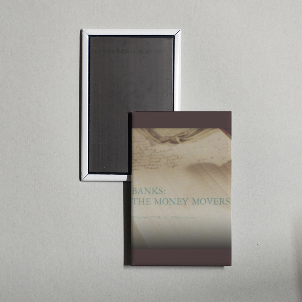Banks The Money Movers Mini Movie Fridge Magnet