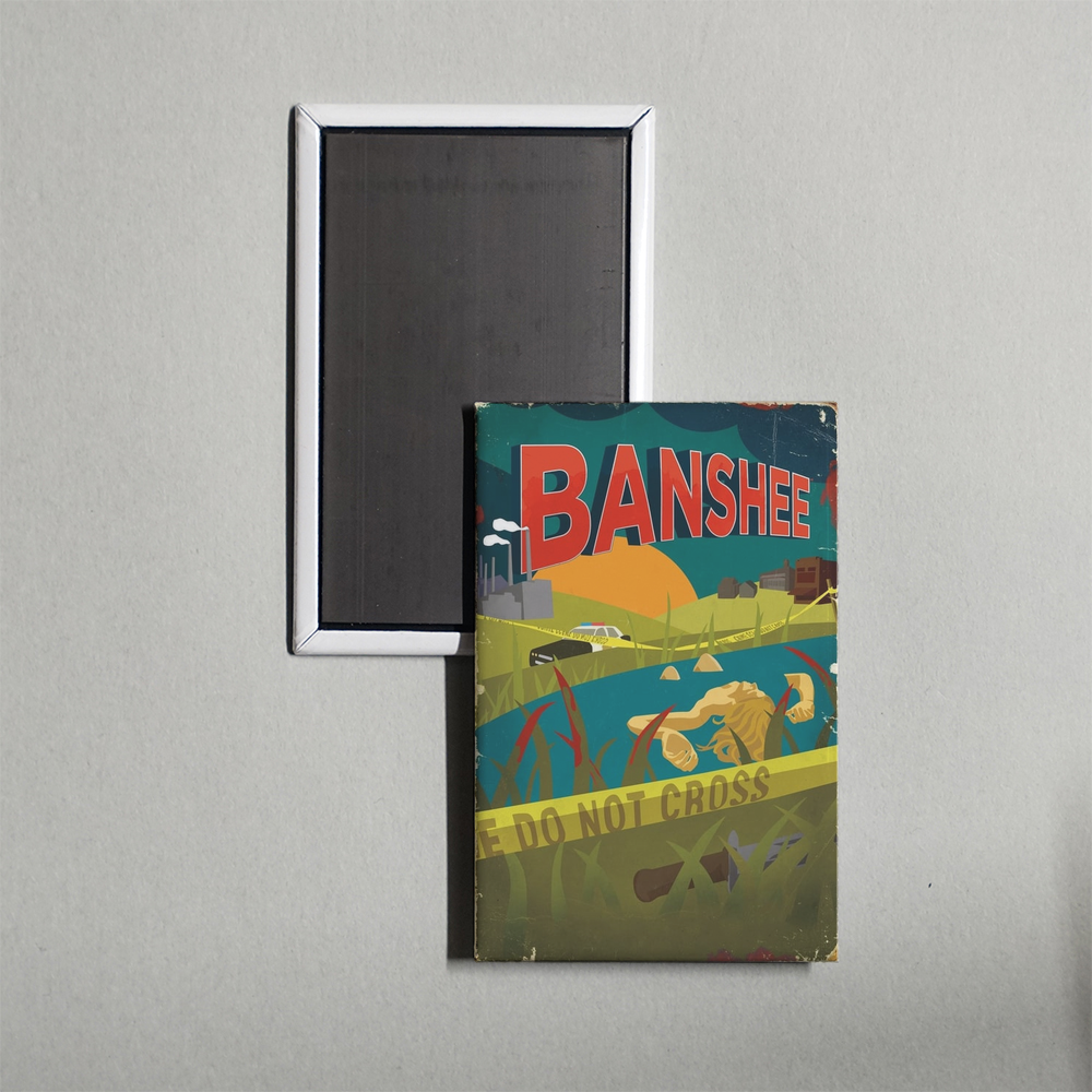 Banshee TV Show Fridge Magnet