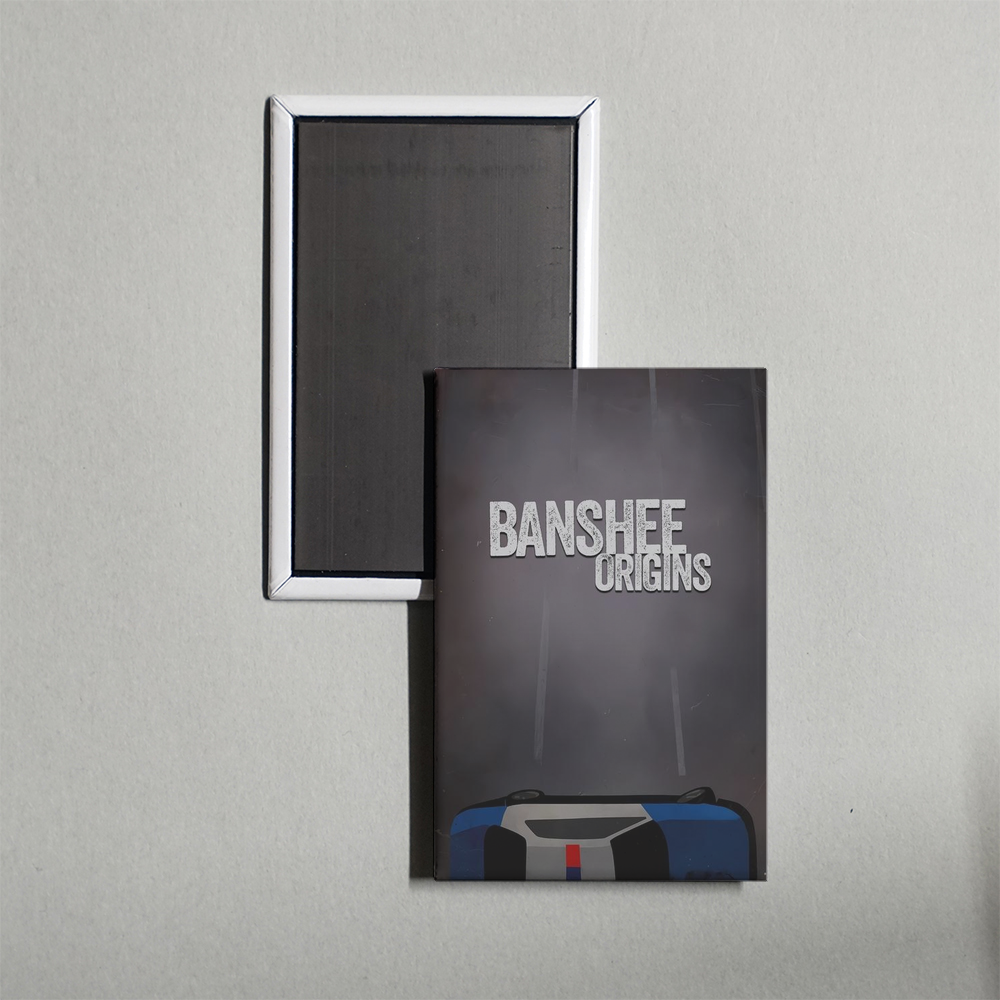Banshee Origins TV Show Fridge Magnet