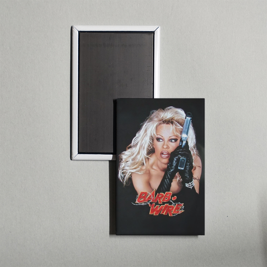 Barb Wire Mini Movie Fridge Magnet