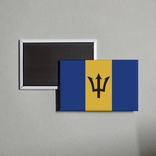 Barbados Flag Fridge Magnet