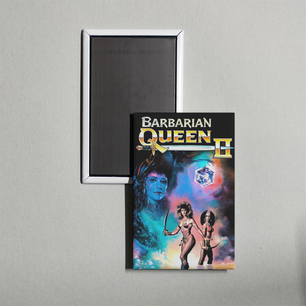 Barbarian Queen II The Empress Strikes Back Mini Movie Fridge Magnet
