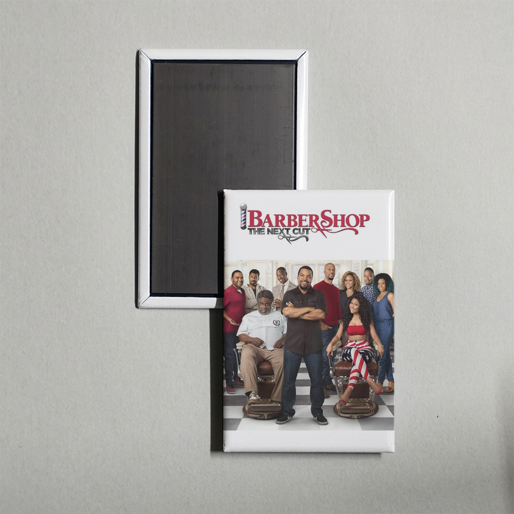 Barbershop The Next Cut Mini Movie Fridge Magnet