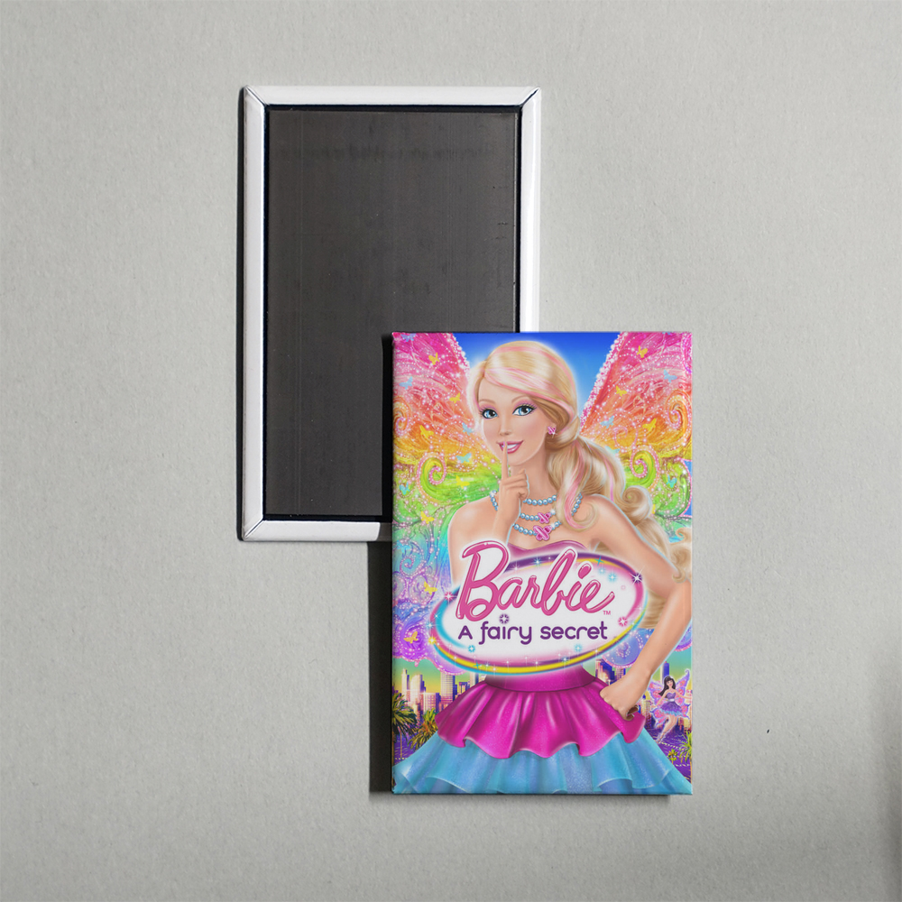 Barbie A Fairy Secret Mini Movie Fridge Magnet