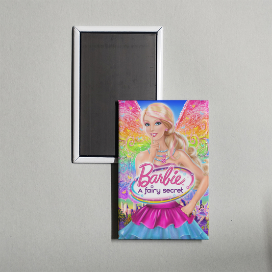 Barbie A Fairy Secret Mini Movie Fridge Magnet