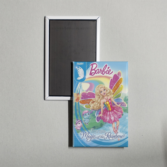 Barbie Fairytopia Magic of the Rainbow Mini Movie Fridge Magnet