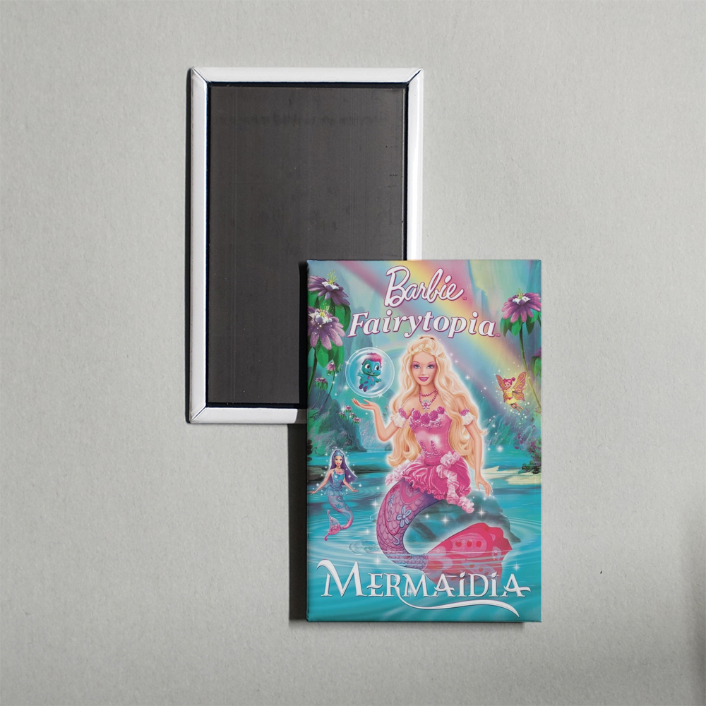 Barbie Fairytopia Mermaidia Mini Movie Fridge Magnet