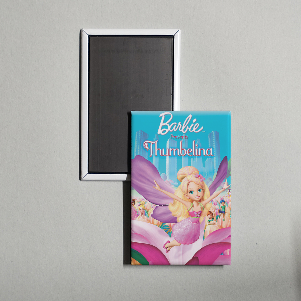 Barbie Presents Thumbelina Mini Movie Fridge Magnet