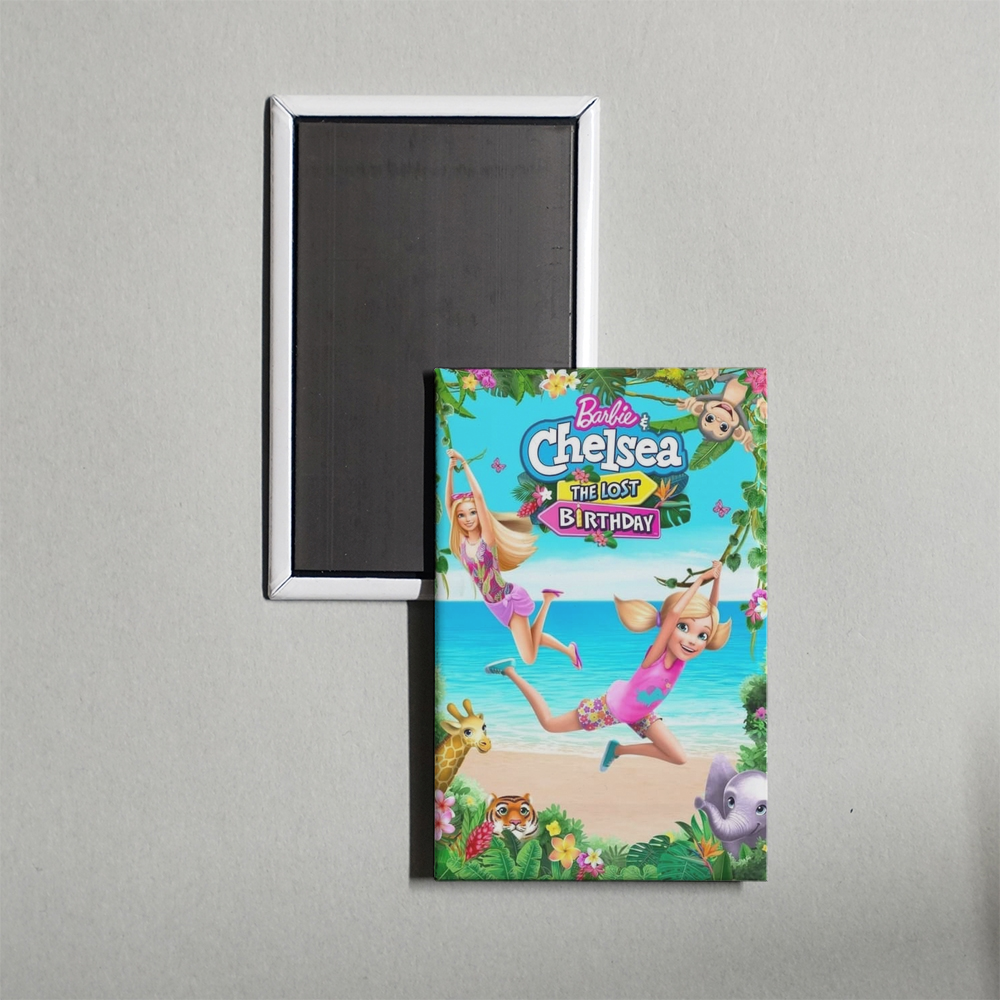 Barbie & Chelsea The Lost Birthday Mini Movie Fridge Magnet