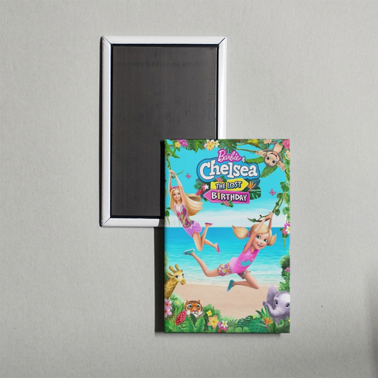 Barbie & Chelsea The Lost Birthday Mini Movie Fridge Magnet