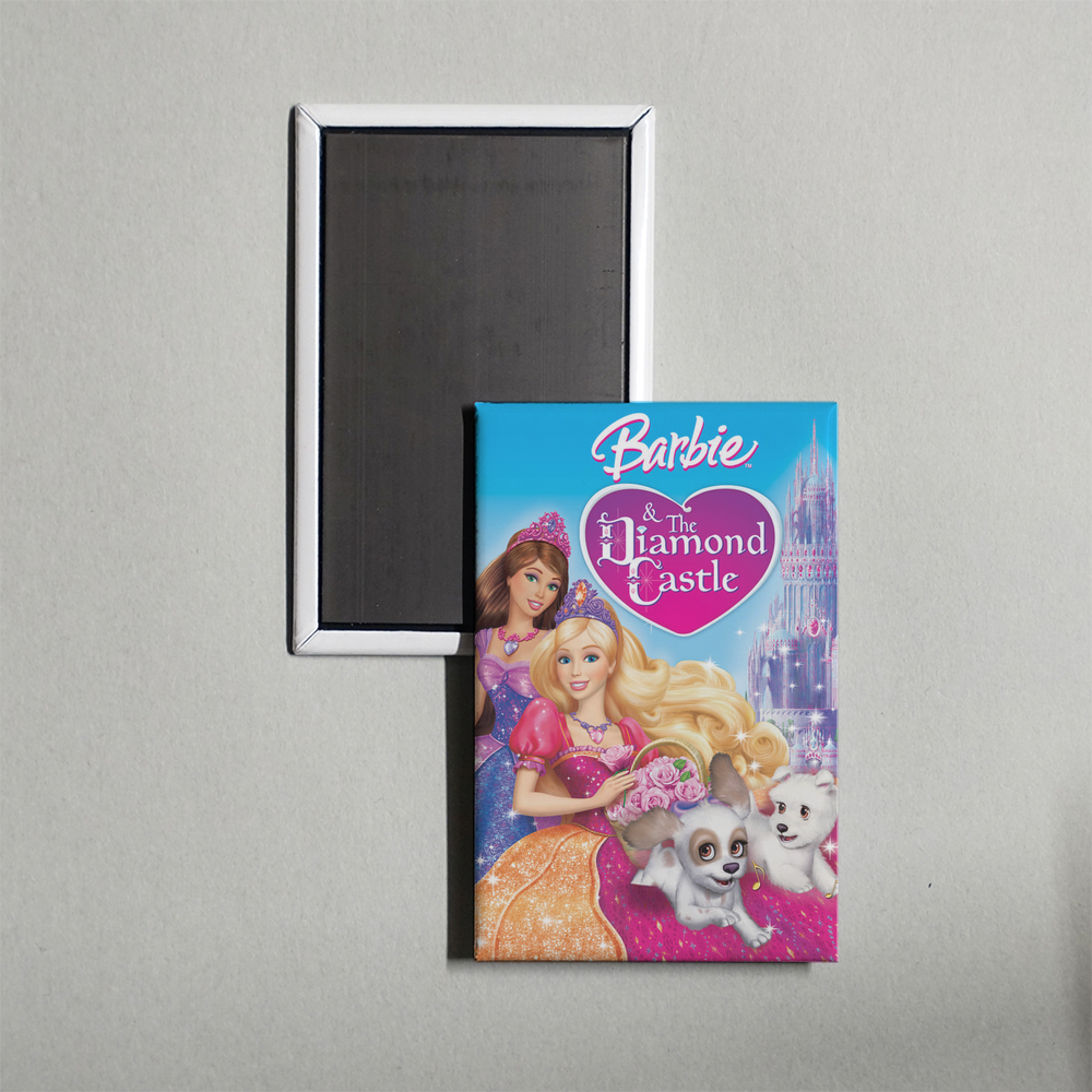 Barbie and the Diamond Castle Mini Movie Fridge Magnet