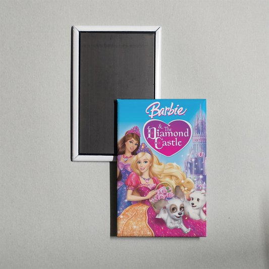 Barbie and the Diamond Castle Mini Movie Fridge Magnet