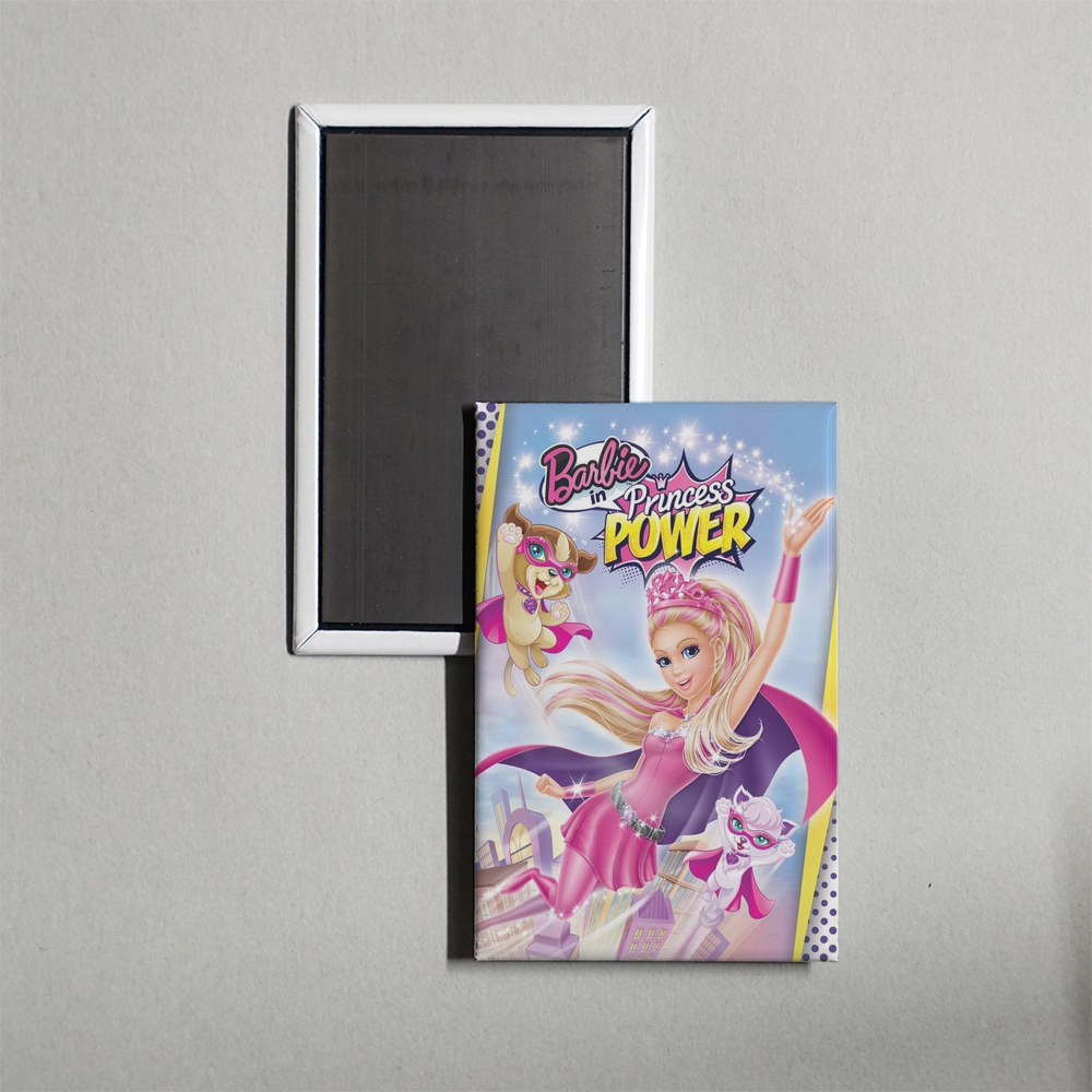 Barbie in Princess Power Mini Movie Fridge Magnet