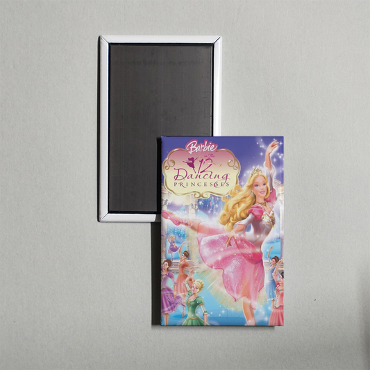 Barbie in the 12 Dancing Princesses Mini Movie Fridge Magnet