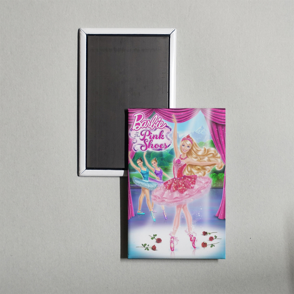 Barbie in the Pink Shoes Mini Movie Fridge Magnet