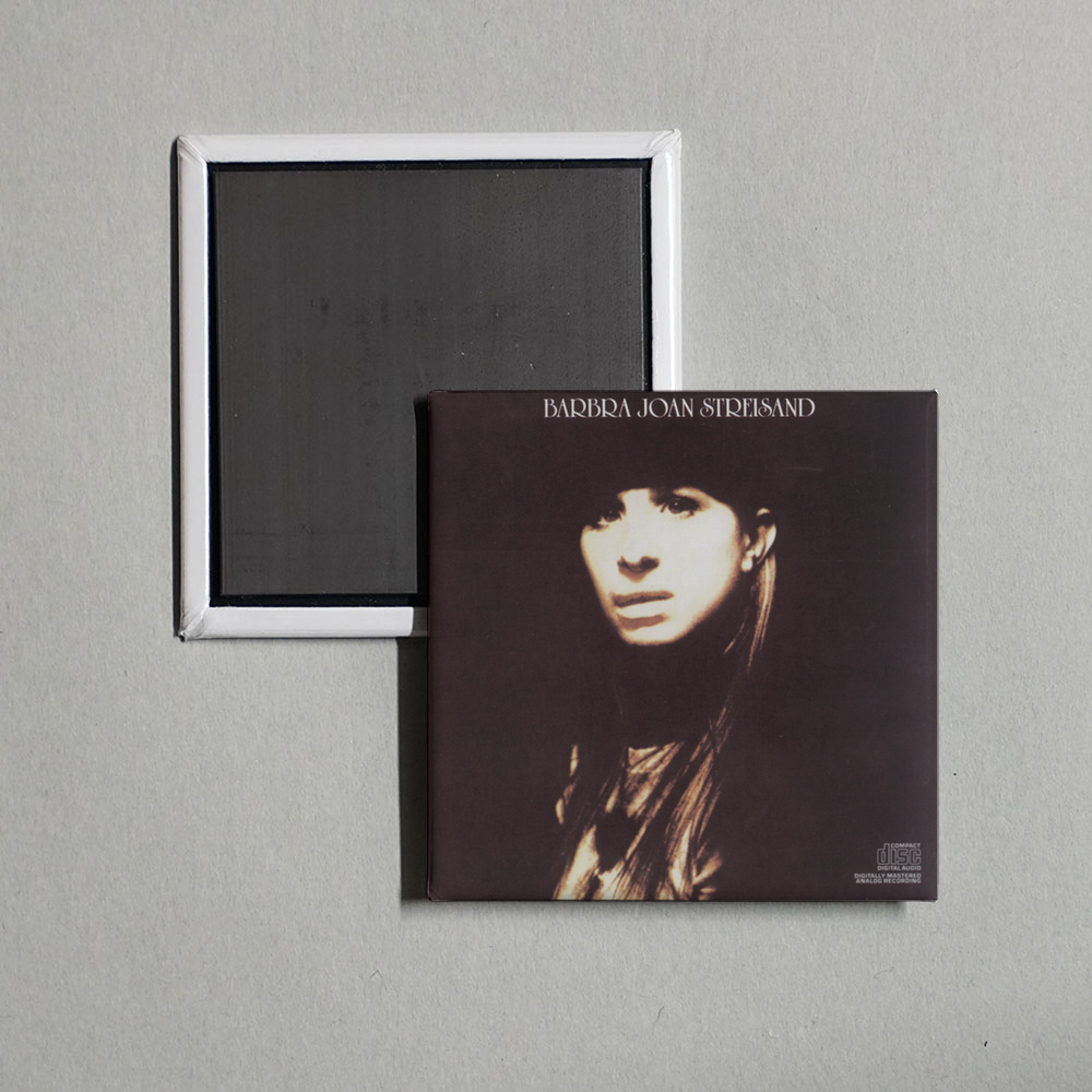 Barbra Streisand - Barbra Joan Streisand Album Cover Fridge Magnet