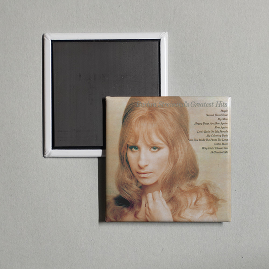 Barbra Streisand - Barbra Streisand's Greatest Hits Album Cover Fridge Magnet