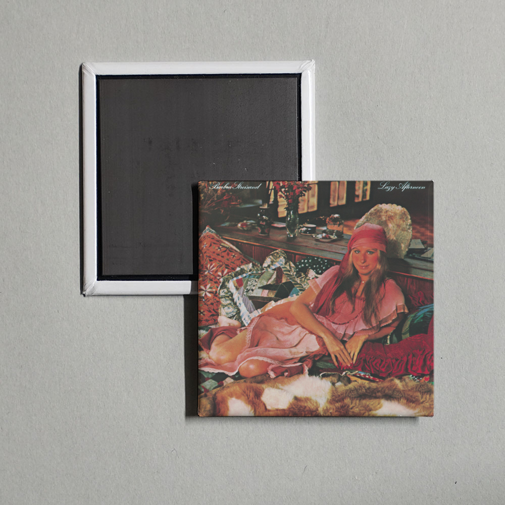 Barbra Streisand - Lazy Afternoon Album Cover Fridge Magnet