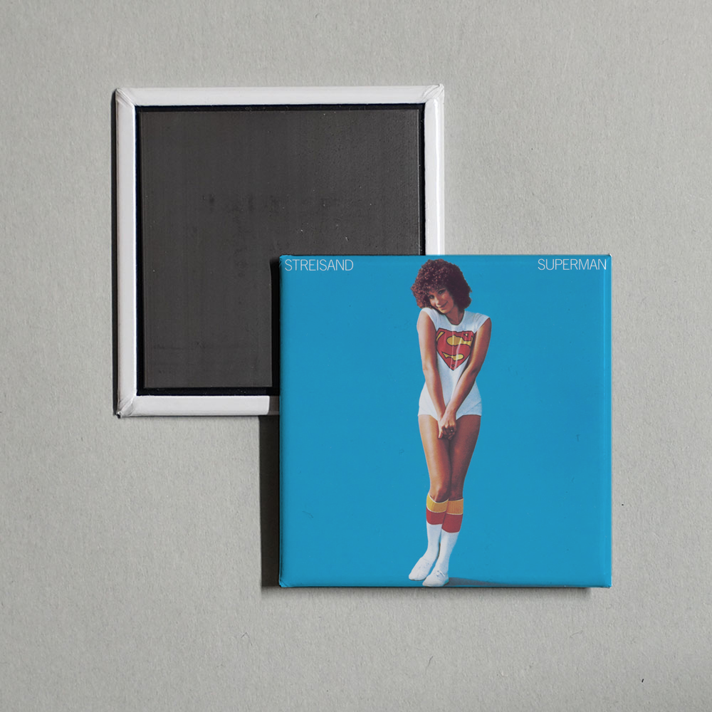 Barbra Streisand - Superman Album Cover Fridge Magnet