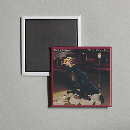 Barbra Streisand - The Broadway Album Album Cover Fridge Magnet