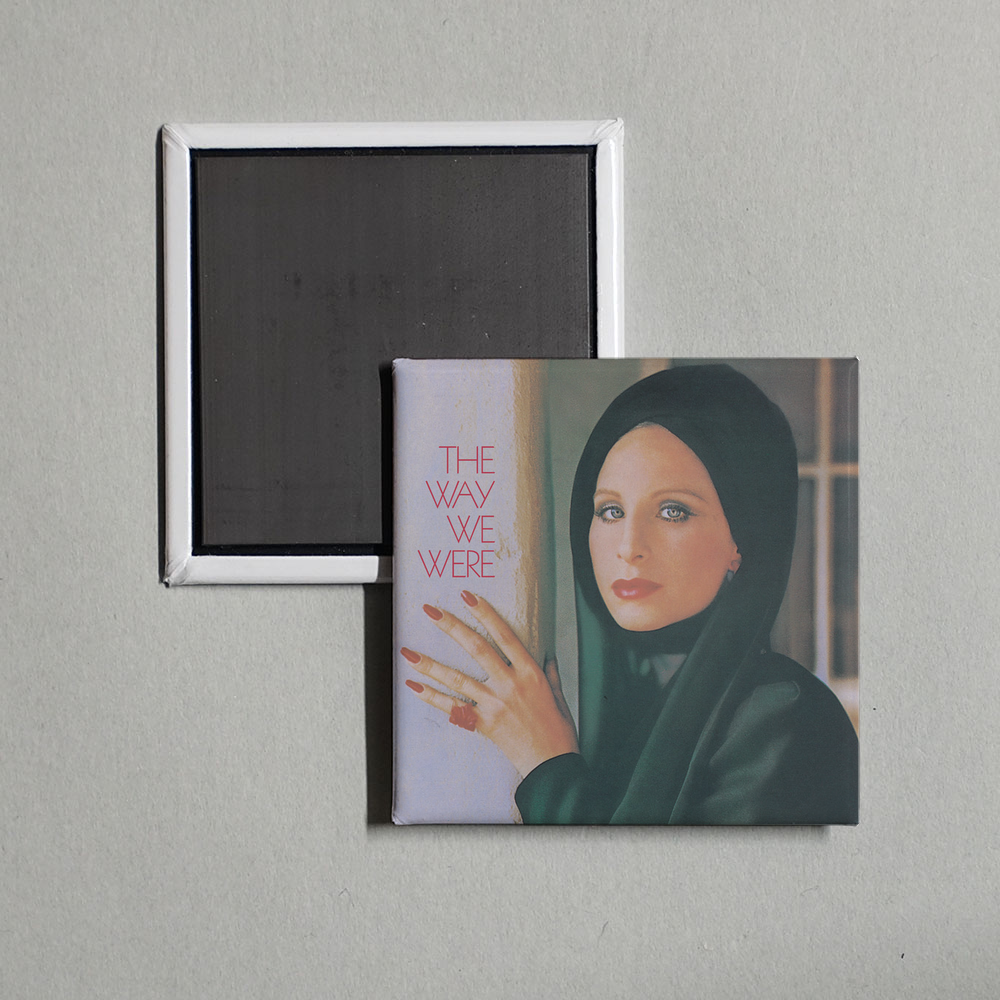 Barbra Streisand - The Way We Were Album Cover Fridge Magnet