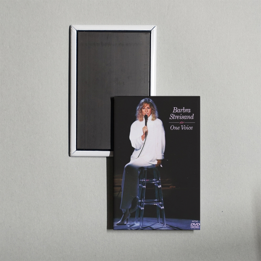 Barbra Streisand One Voice Mini Movie Fridge Magnet