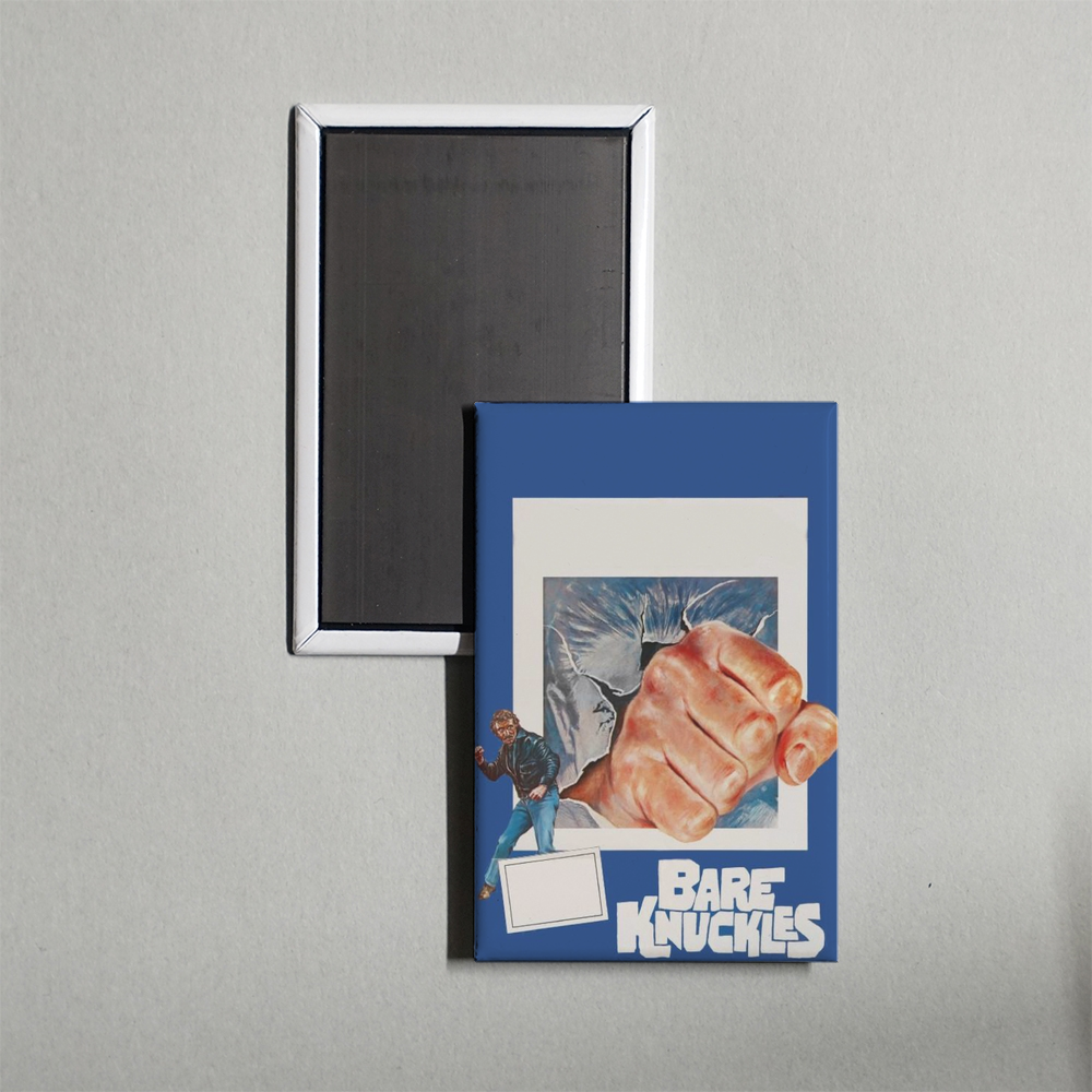 Bare Knuckles Mini Movie Fridge Magnet