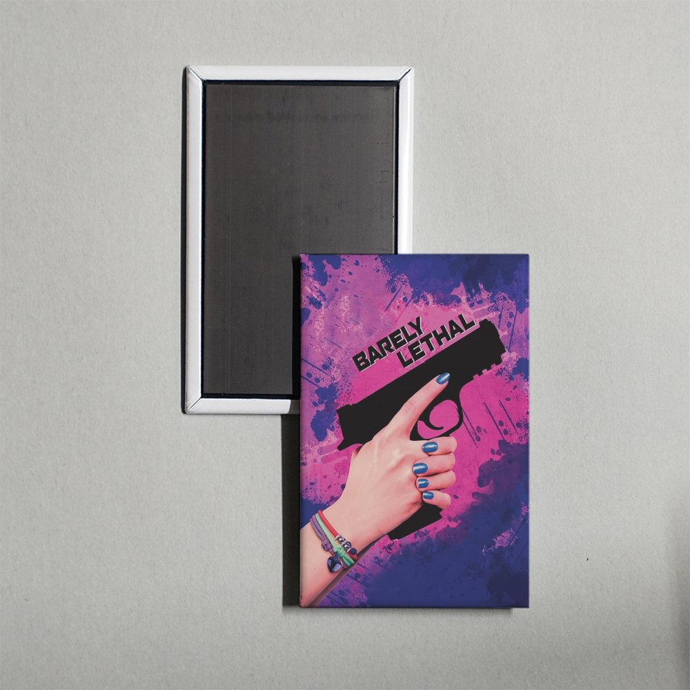 Barely Lethal Mini Movie Fridge Magnet