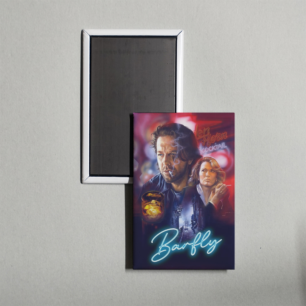 Barfly Mini Movie Fridge Magnet