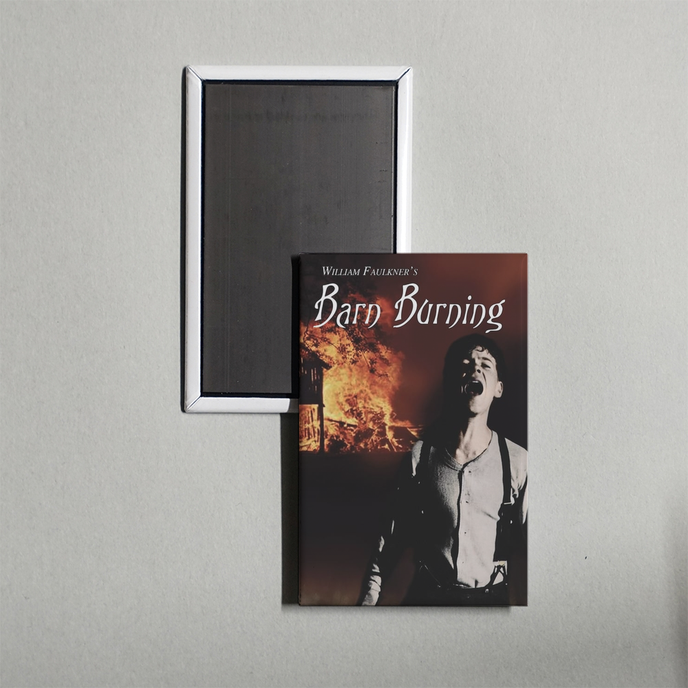 Barn Burning Mini Movie Fridge Magnet