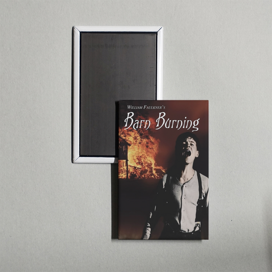 Barn Burning Mini Movie Fridge Magnet