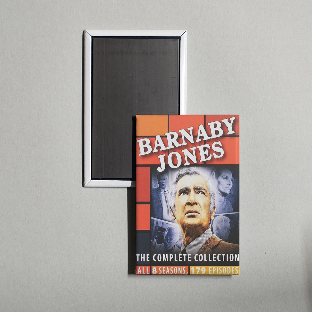 Barnaby Jones TV Show Fridge Magnet