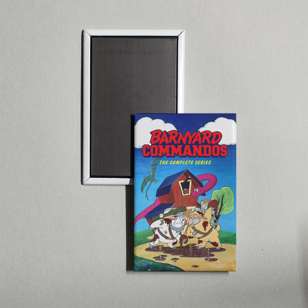 Barnyard Commandos TV Show Fridge Magnet