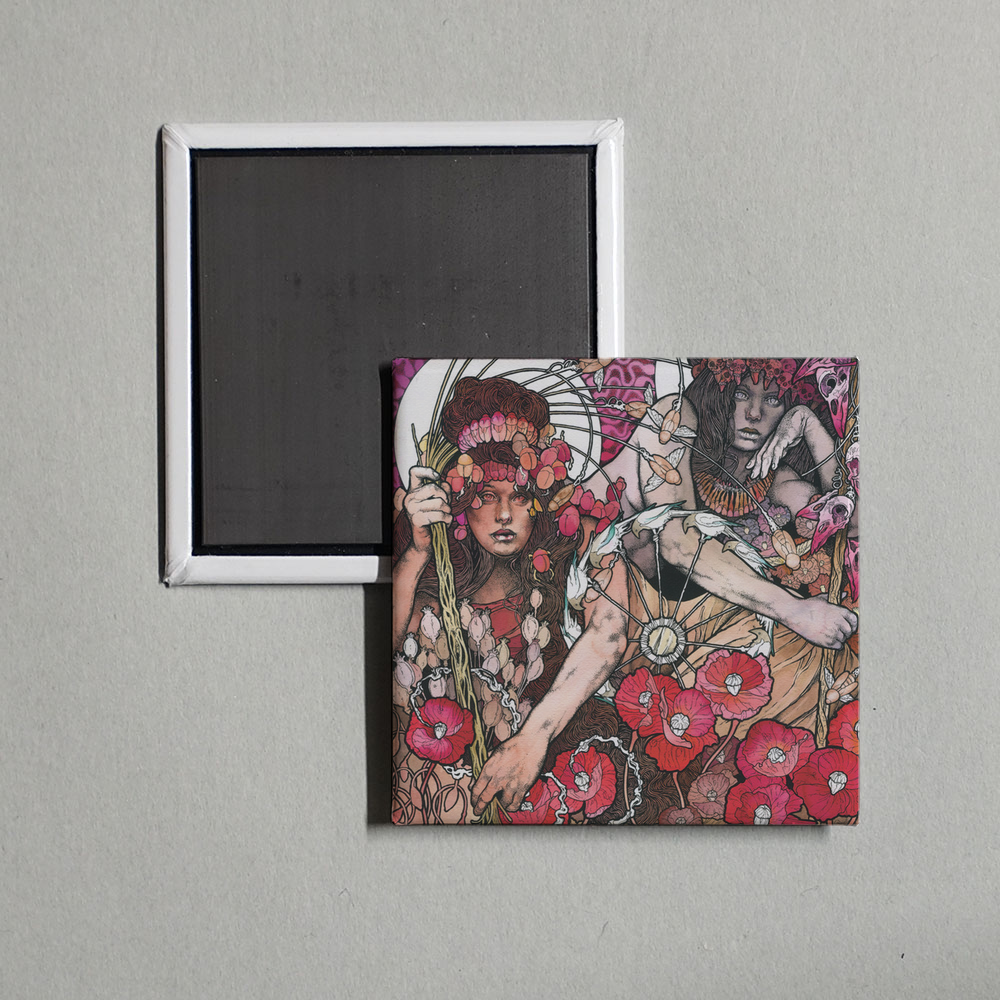 Baroness - The Red Album Album Cover Fridge Magnet