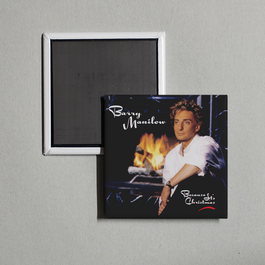 Barry Manilow - Because It's Christmas Album Cover Fridge Magnet