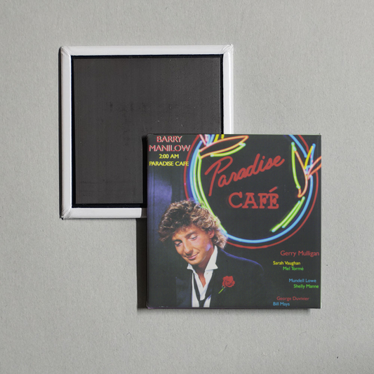 Barry Manilow - 200 A.M. Paradise Cafè Album Cover Fridge Magnet