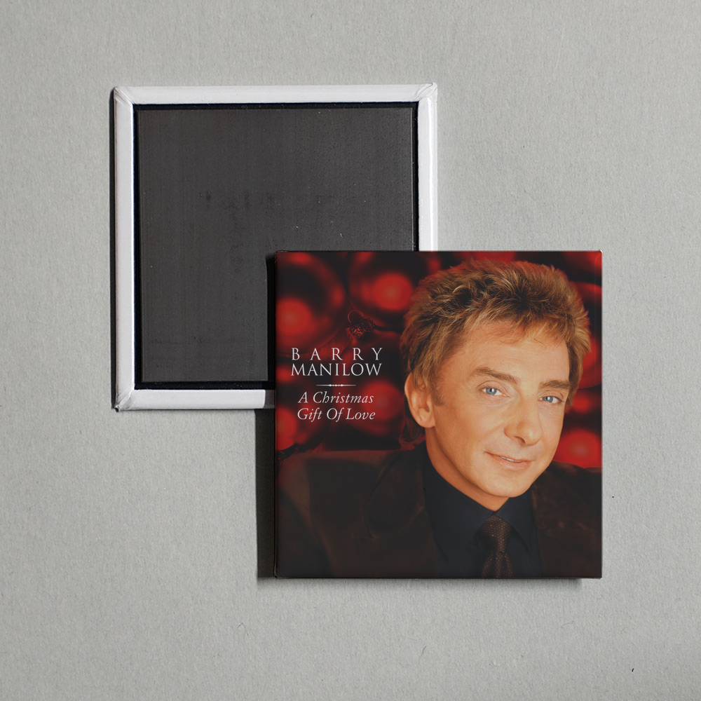 Barry Manilow - A Christmas Gift Of Love Album Cover Fridge Magnet