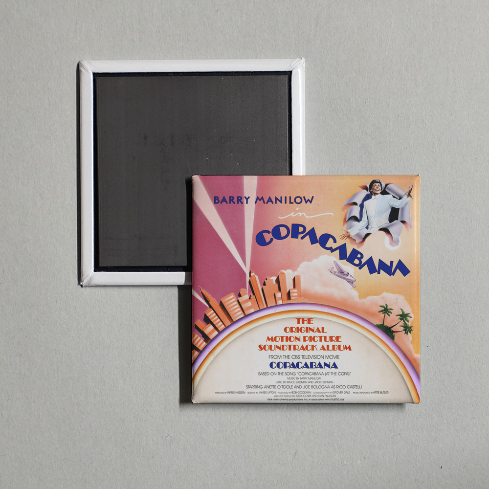 Barry Manilow - Copacabana (The Original Motion Picture Soundtrack Album) Album Cover Fridge Magnet