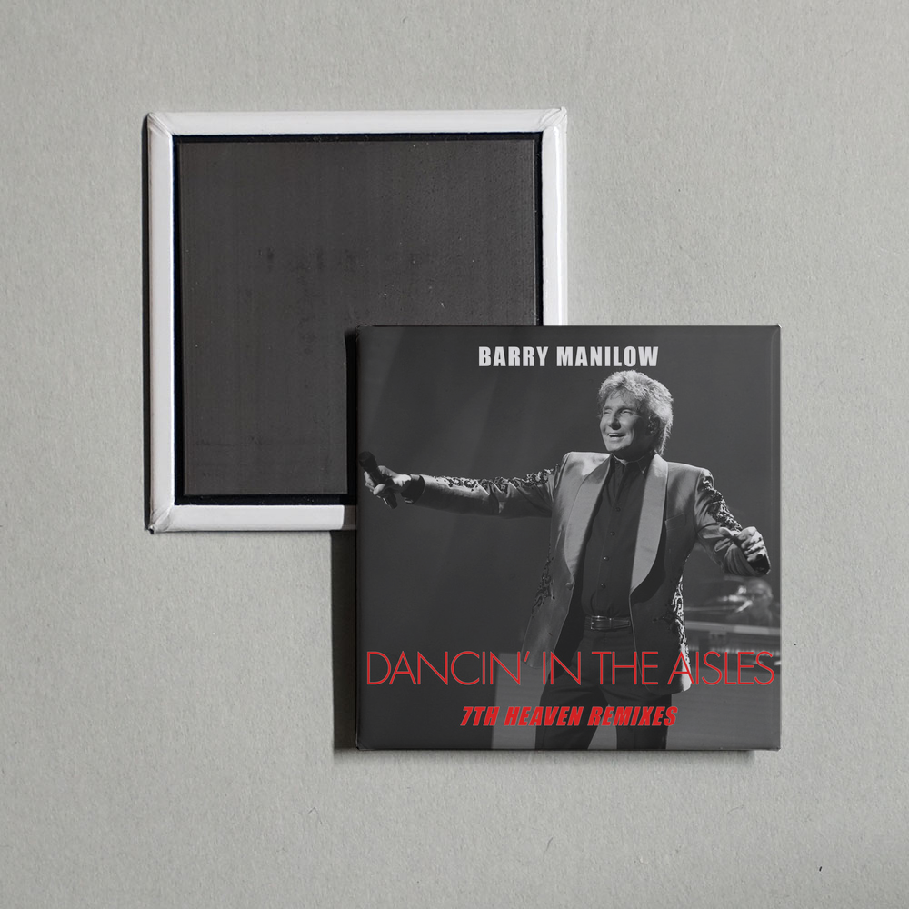 Barry Manilow - Dancin' In The Aisles (7th Heaven Remixes) Album Cover Fridge Magnet