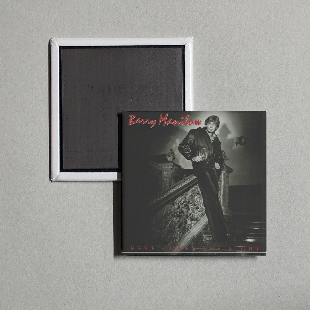 Barry Manilow - Here Comes the Night Album Cover Fridge Magnet