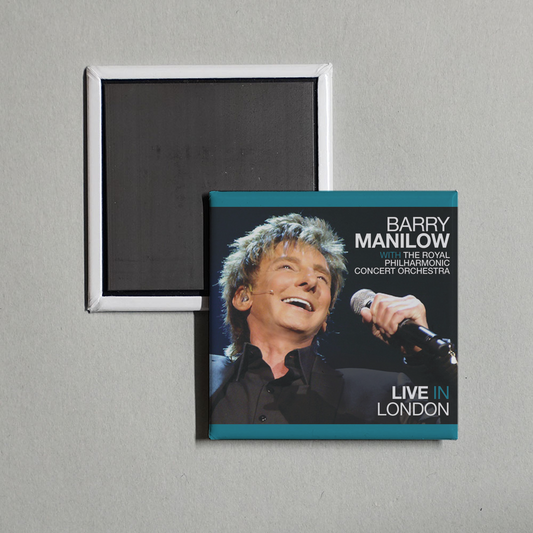 Barry Manilow - Live In London (With The Royal Philharmonic Concert Orchestra) Album Cover Fridge Magnet