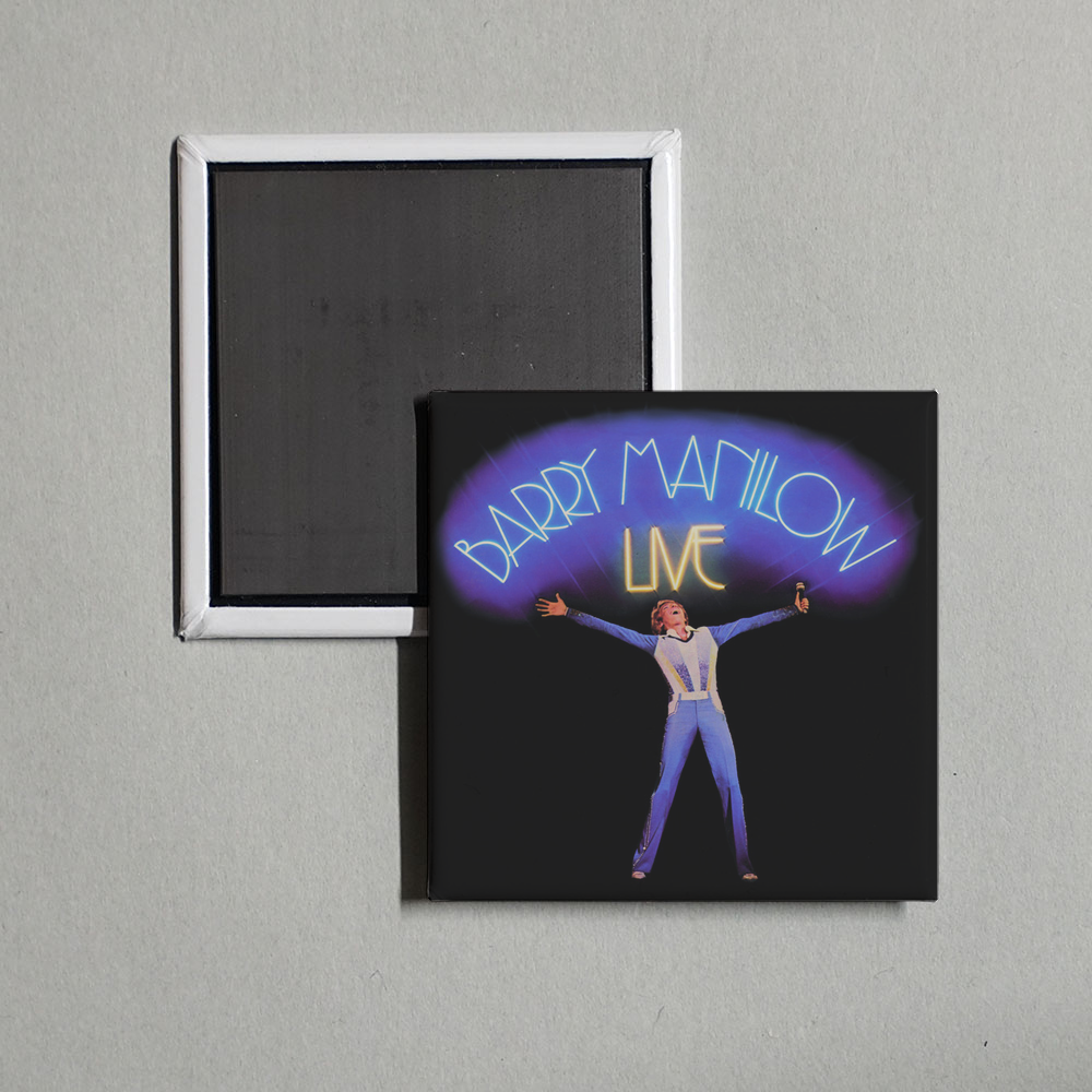 Barry Manilow - Live (Legacy Edition) Album Cover Fridge Magnet