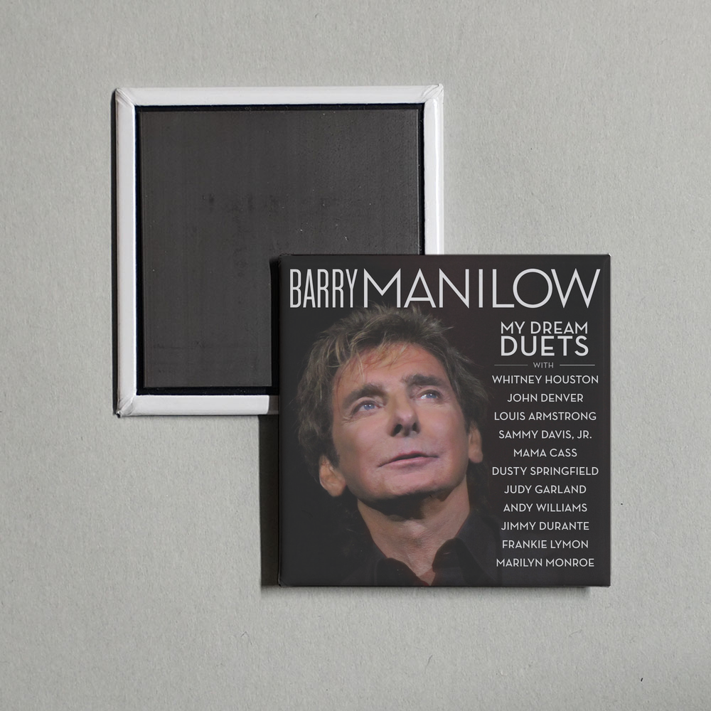 Barry Manilow - My Dream Duets Album Cover Fridge Magnet